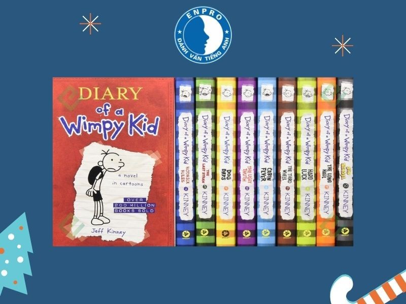 Trọn bộ sách Diary of a Wimpy Boy