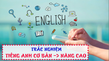 Trắc nghiệm tiếng Anh